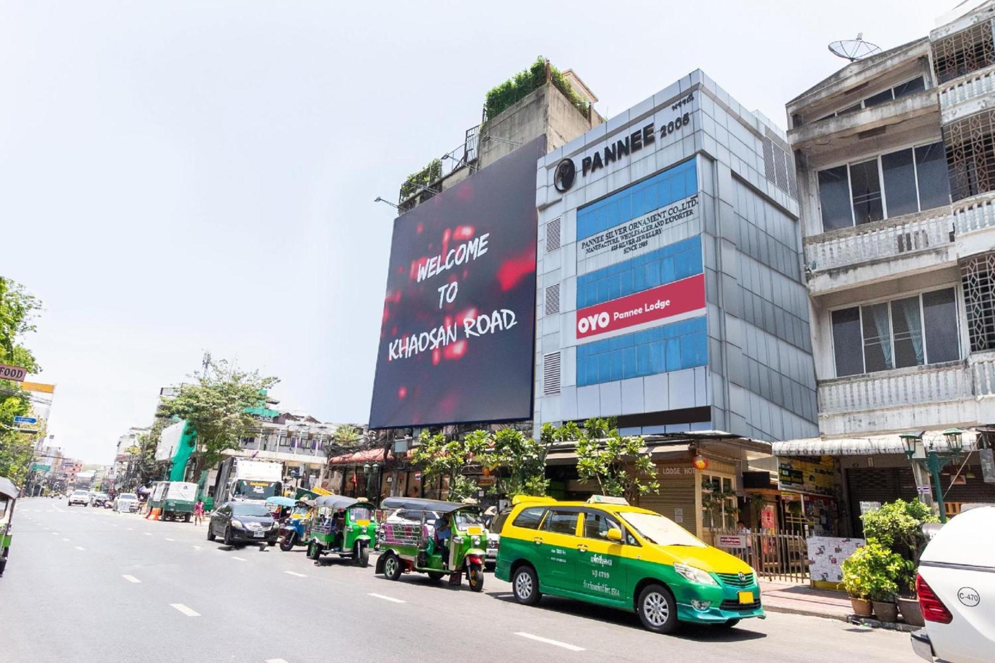 Pannee Lodge Khaosan - Sha Plus Bangkok Exteriör bild