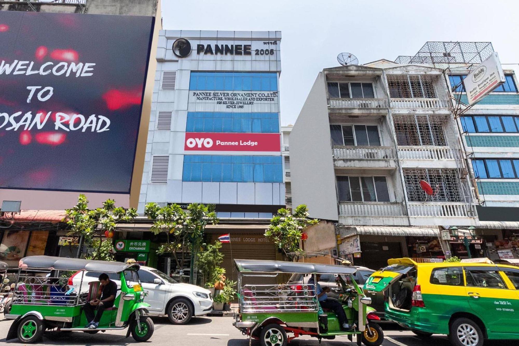 Pannee Lodge Khaosan - Sha Plus Bangkok Exteriör bild